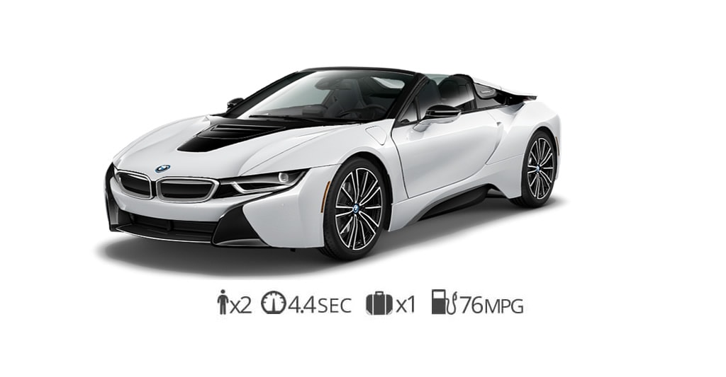BMW i8 roadster rental