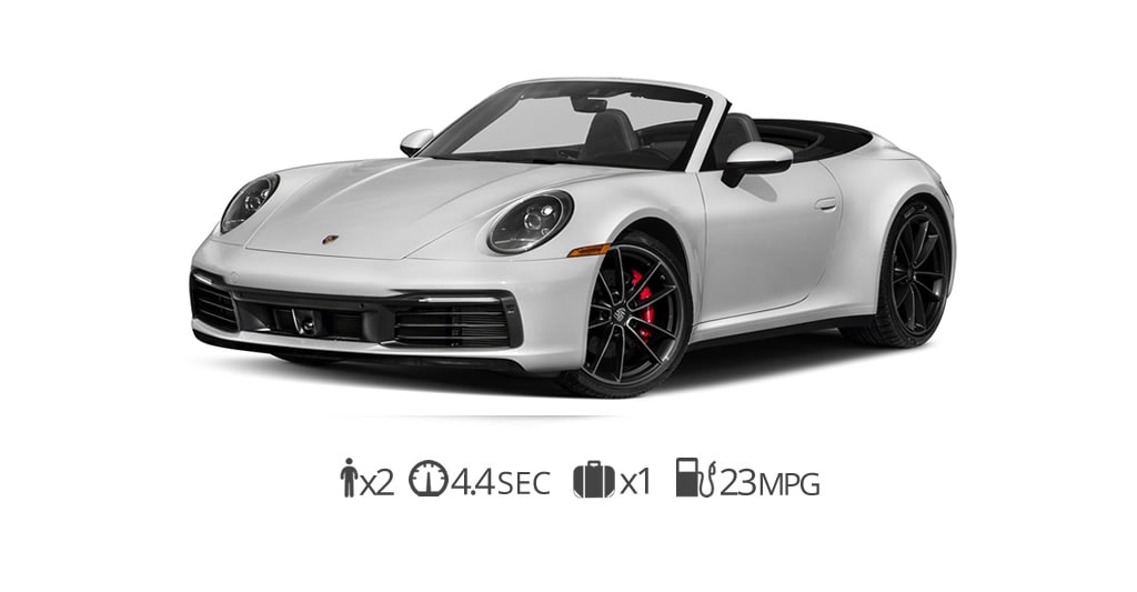 PORSCHE 911 CABRIOLET rental
