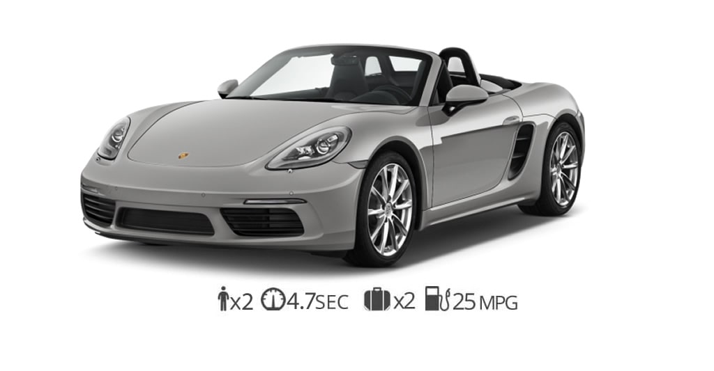 PORSCHE 718 BOXSTER rental