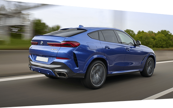BMW X6 Rental rear