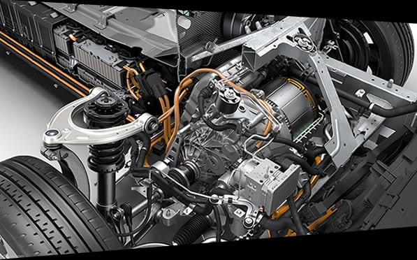BMW i8 rental engine