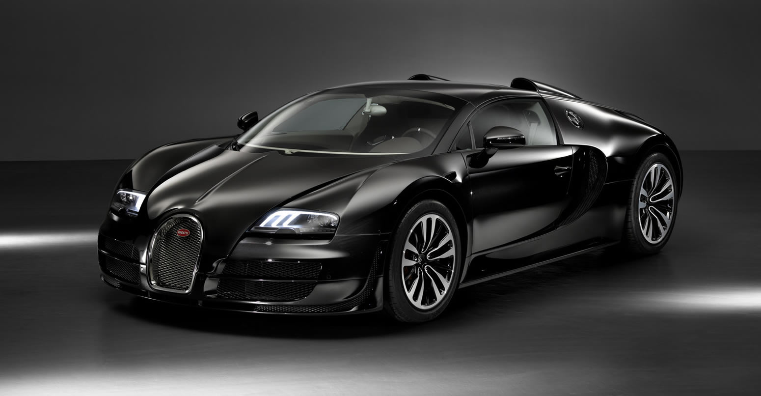 Bugatti Veyron rental side
