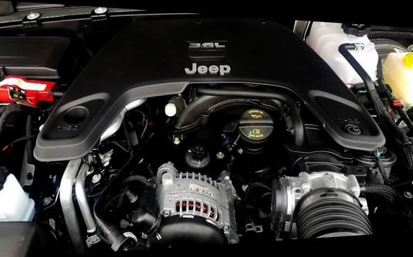Jeep Gladiator Rental engine