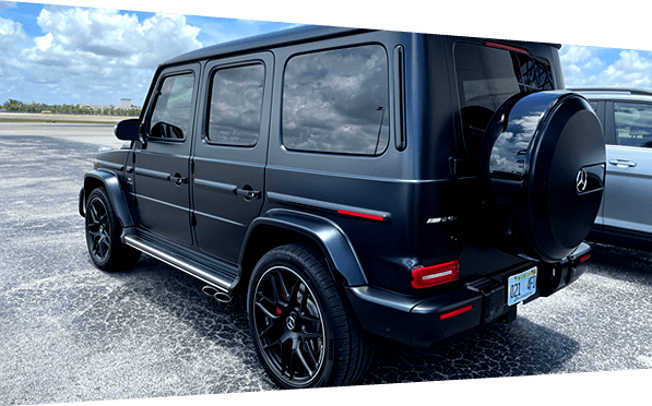 Mercedes G550 G Wagon Rental rear jet