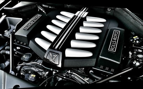 Rolls Royce Wraith Rental engine