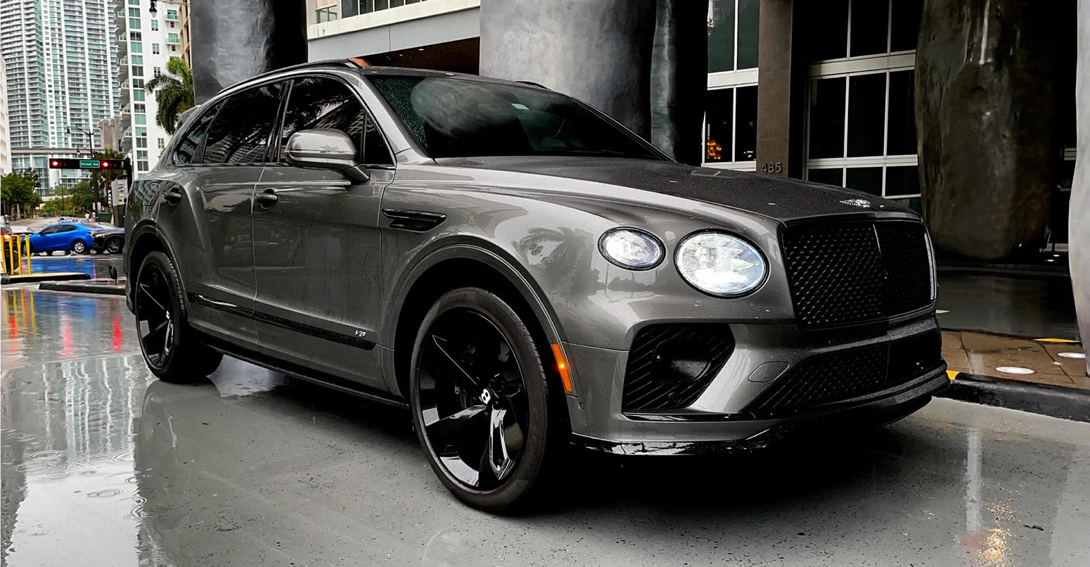 Bentley Bentayga Rental front