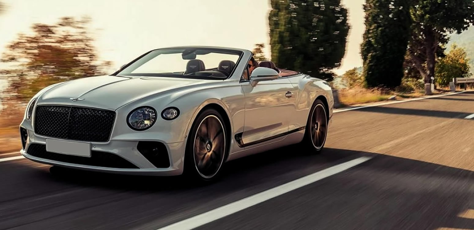 Bentley GTC rental front