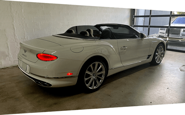 Bentley GTC rental rear
