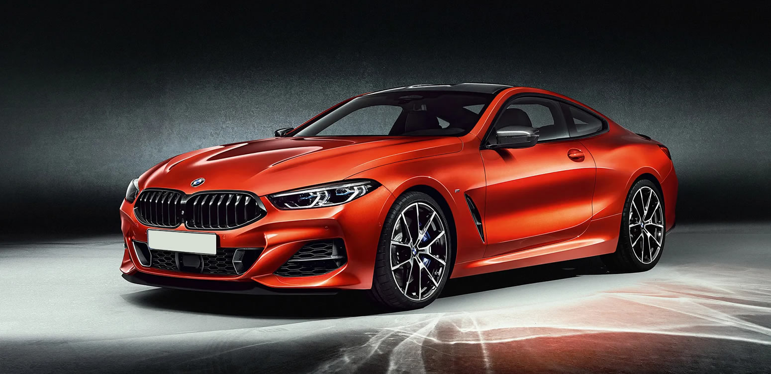 BMW 850i Convertible Rental front