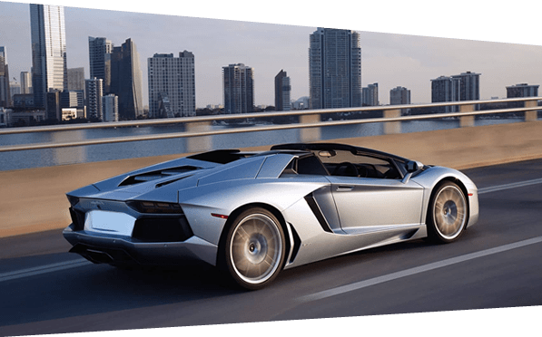 lamborghini aventador s roadster rental side