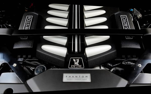 Rolls Royce Phantom Rental engine