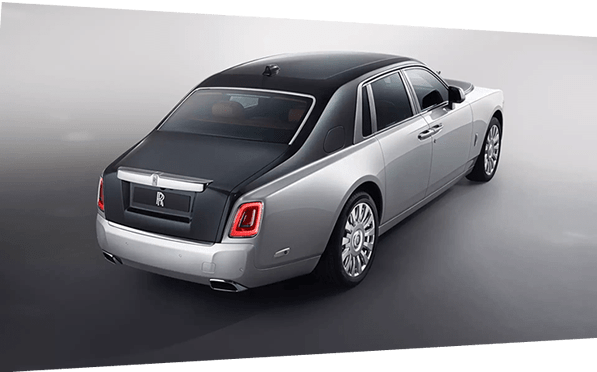 Rolls Royce Phantom Rental rear