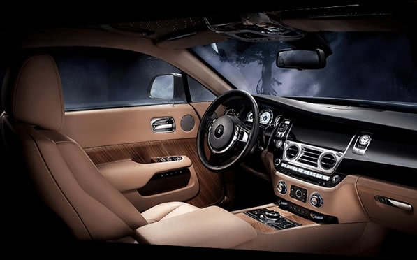 Rolls Royce wraith interior