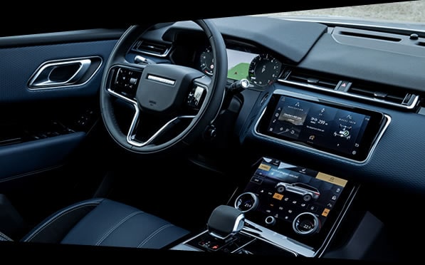 Range Rover Velar rental interior