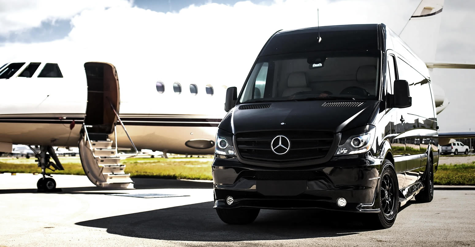 Mercedes Sprinter Chauffeur front