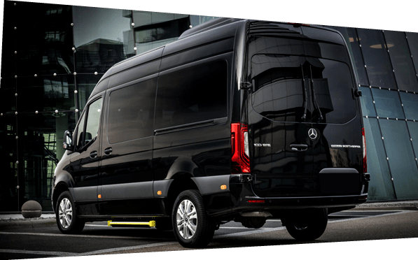 Mercedes Sprinter Chauffeur back