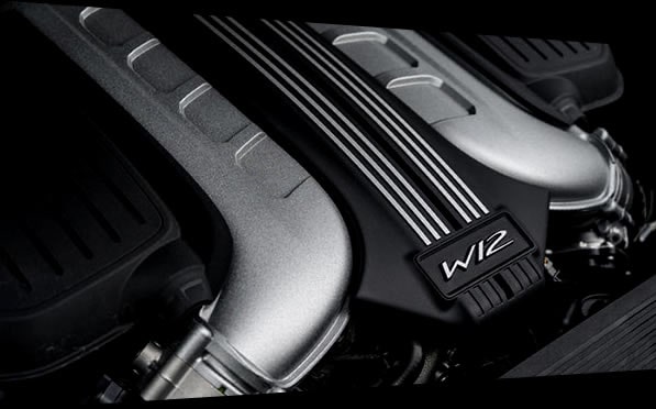 Bentley Flying Spur chauffeur engine