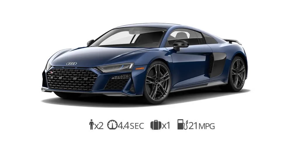 Audi R8 Coupe rental