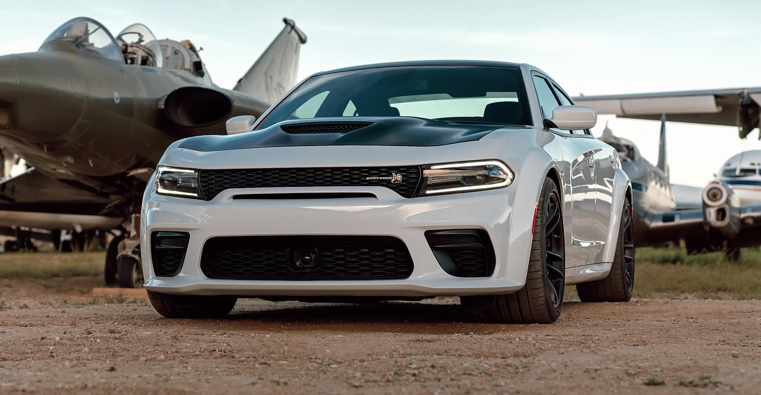 Dodge Charger rental car front