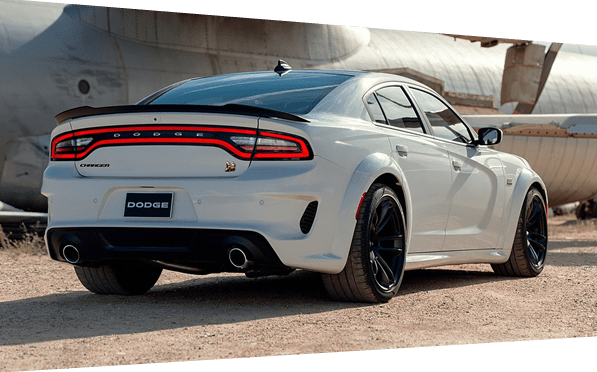 Dodge Charger rental car rear