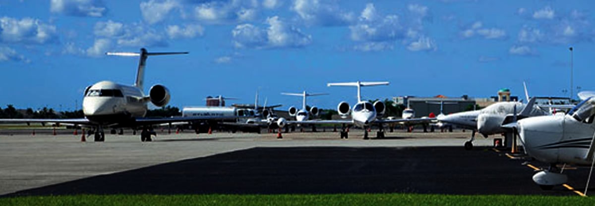 Boca Raton airport landing strip