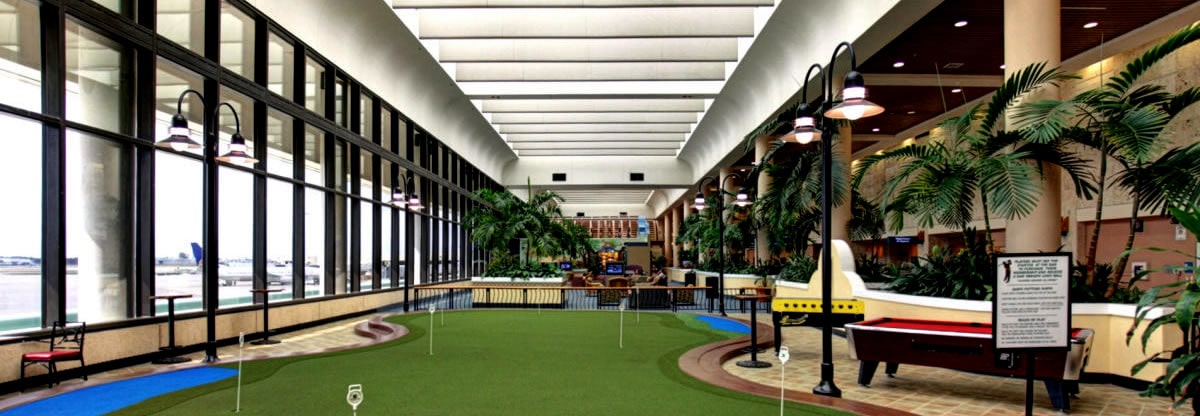 Palm Beach Airport interior