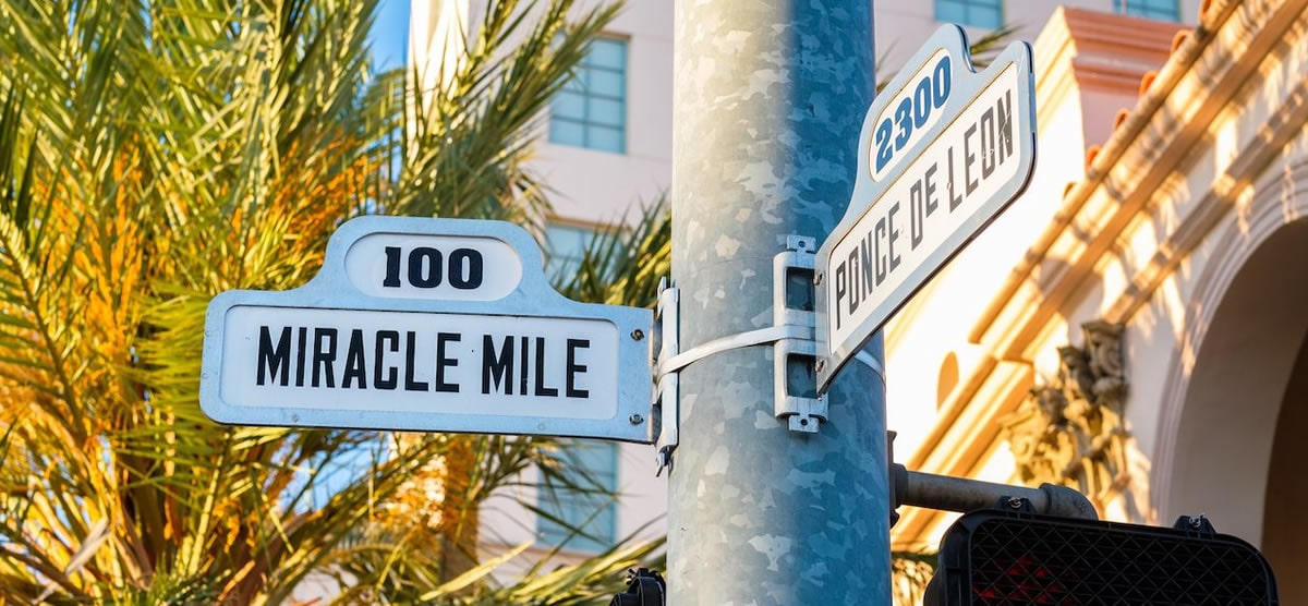 luxury car rentals miracle mile