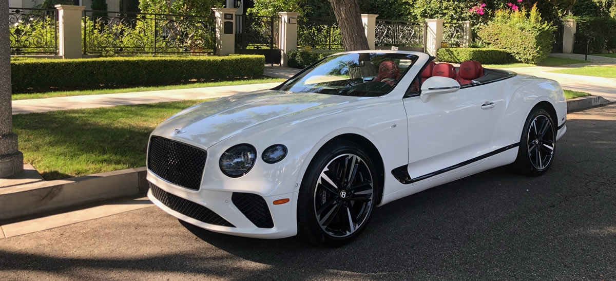 Bentley GTC rental in LA